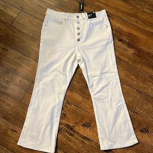 Express cropped jeans